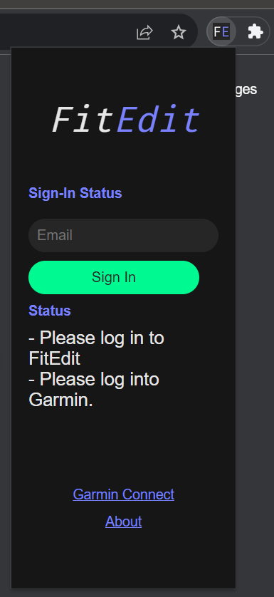 FitEdit Popup