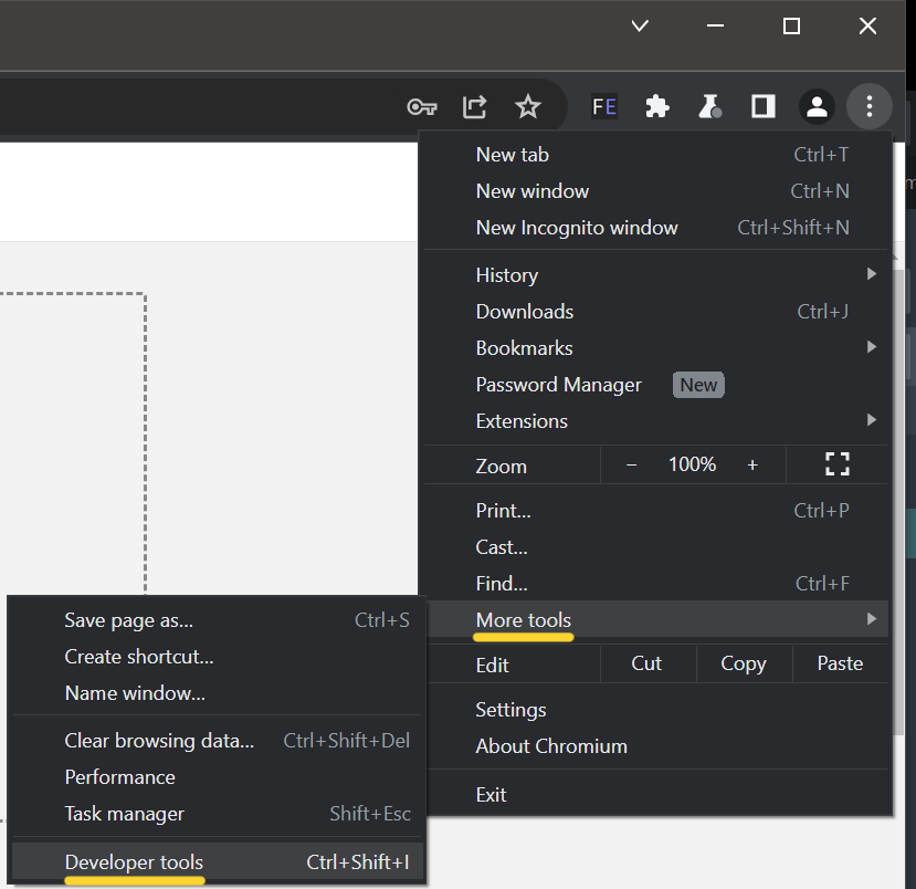Developer Tools